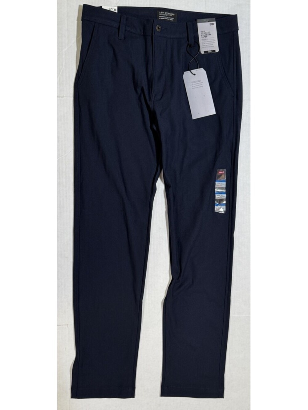 Levi's XX Chino Standard Taper Tech Pants High Stretch Navy Mens (30 X 32) NWT